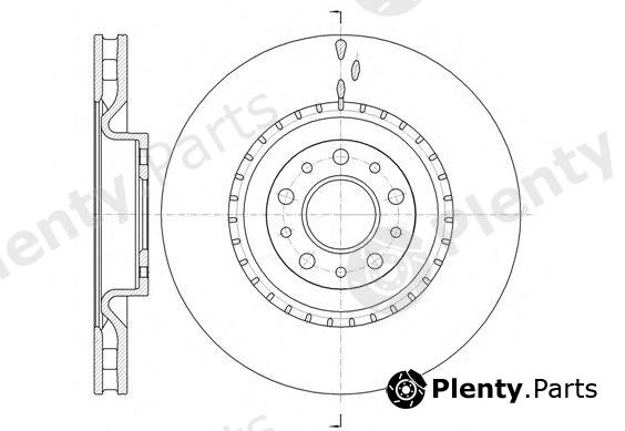  REMSA part 61458.10 (6145810) Brake Disc