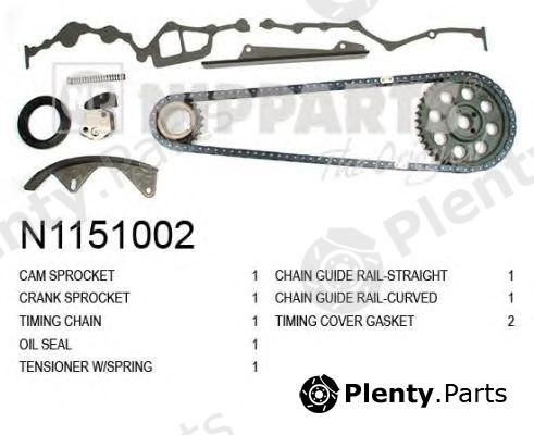  NIPPARTS part N1151002 Timing Chain Kit