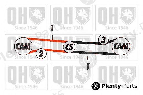  QUINTON HAZELL part QTB249 Timing Belt
