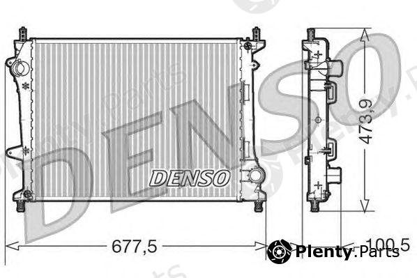  DENSO part DRM09037 Radiator, engine cooling