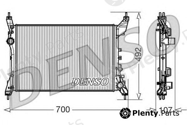  DENSO part DRM09170 Radiator, engine cooling