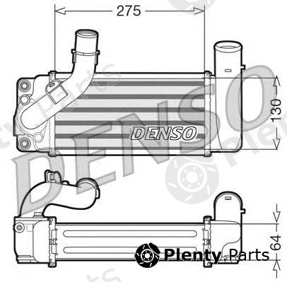  DENSO part DIT50001 Intercooler, charger
