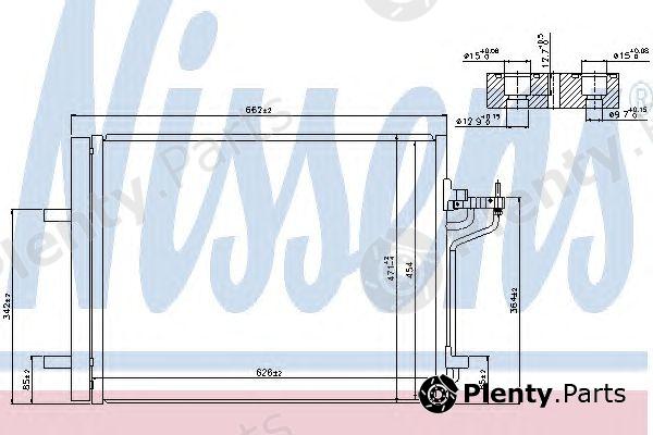  NISSENS part 940183 Condenser, air conditioning