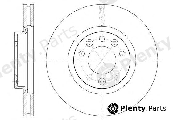  REMSA part 61471.10 (6147110) Brake Disc