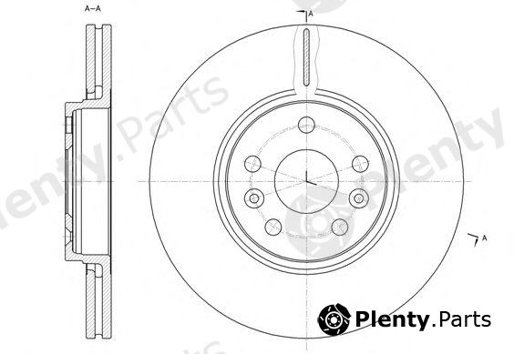  REMSA part 61477.10 (6147710) Brake Disc