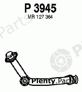  FENNO part P3945 Exhaust Pipe