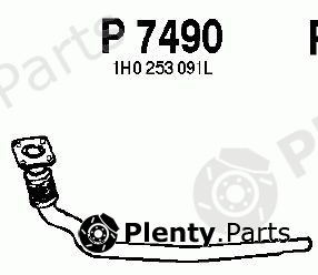  FENNO part P7490 Exhaust Pipe