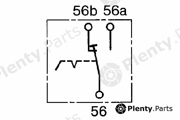  BOSCH part 0340603001 Switch, headlight