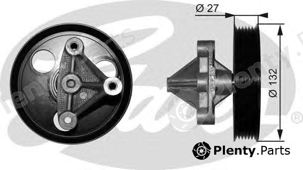  GATES part T36194 Deflection/Guide Pulley, v-ribbed belt