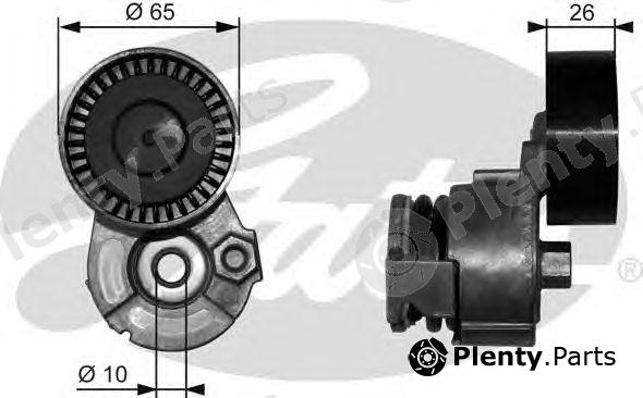  GATES part T39009 Tensioner Pulley, v-ribbed belt