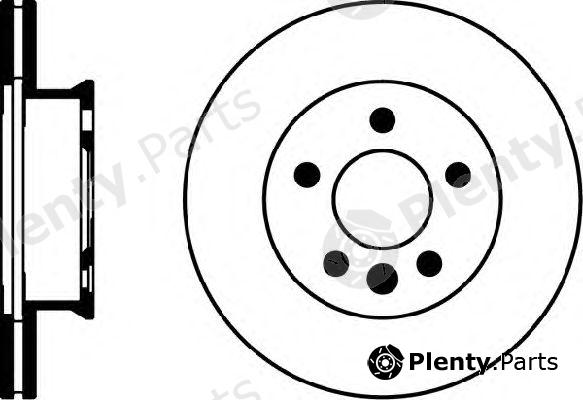  TEXTAR part 92056000 Brake Disc