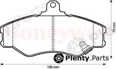 JURID part 572411J Brake Pad Set, disc brake