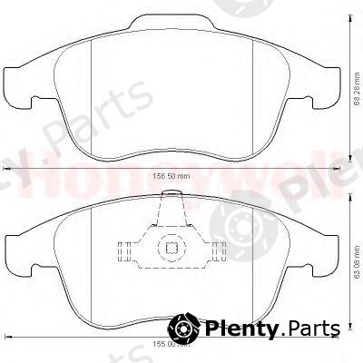  JURID part 573273J Brake Pad Set, disc brake