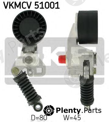  SKF part VKMCV51001 Tensioner Pulley, v-ribbed belt