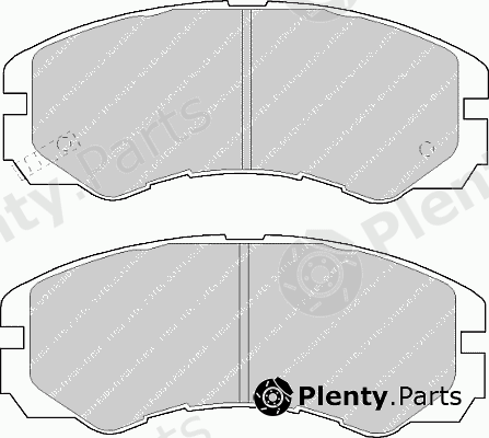  FERODO part FSL1015 Brake Pad Set, disc brake