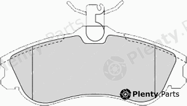  FERODO part FDB1477 Brake Pad Set, disc brake