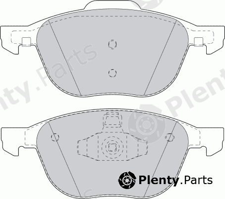  FERODO part FDB1594 Brake Pad Set, disc brake