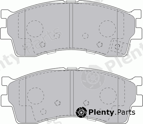  FERODO part FSL1602 Brake Pad Set, disc brake