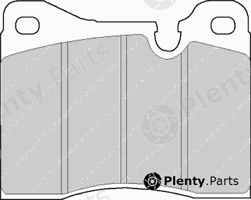  FERODO part FDB163 Brake Pad Set, disc brake
