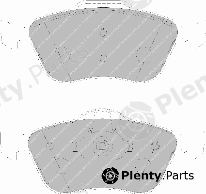  FERODO part FDB1674 Brake Pad Set, disc brake