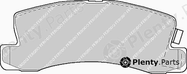  FERODO part FSL478 Brake Pad Set, disc brake