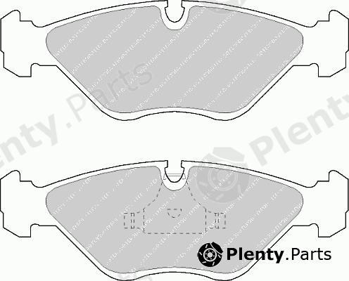  FERODO part FSL670 Brake Pad Set, disc brake