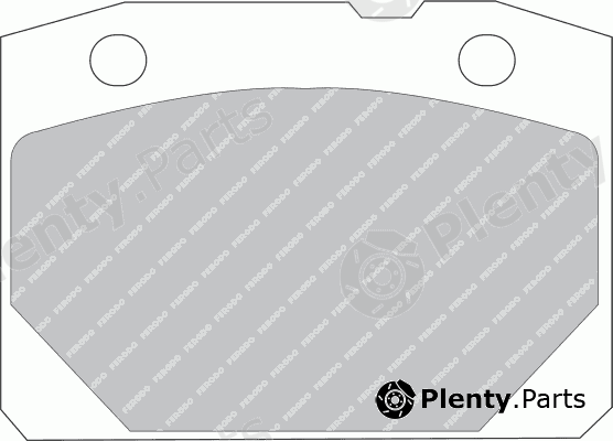  FERODO part FDB96 Brake Pad Set, disc brake