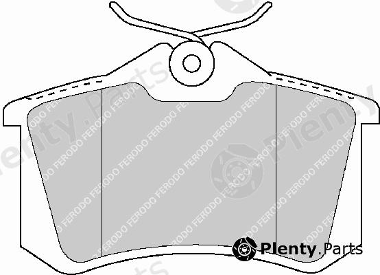  FERODO part FQT1788 Brake Pad Set, disc brake