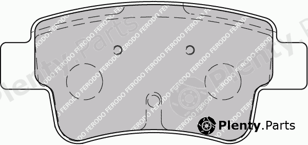  FERODO part FDB1922 Brake Pad Set, disc brake