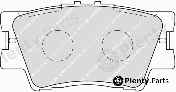  FERODO part FDB1892 Brake Pad Set, disc brake