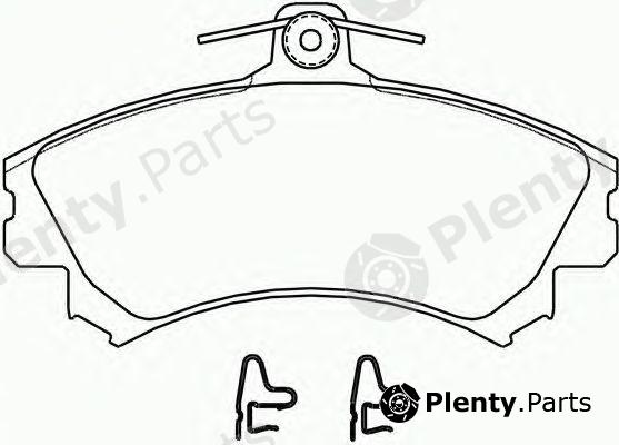  BREMBO part P50055 Brake Pad Set, disc brake