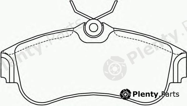  BREMBO part P56022 Brake Pad Set, disc brake