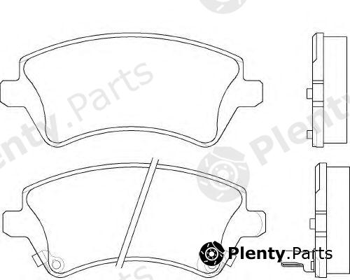  BREMBO part P83064 Brake Pad Set, disc brake