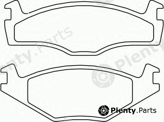  BREMBO part P85005 Brake Pad Set, disc brake