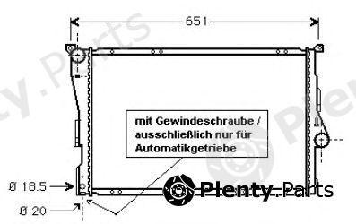  GERI part 18778 Radiator, engine cooling