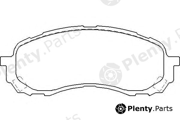  MINTEX part MDB2723 Brake Pad Set, disc brake