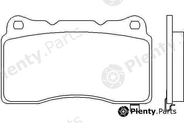  MINTEX part MDB2629 Brake Pad Set, disc brake