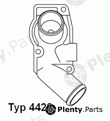  WAHLER part 4428.92D (442892D) Thermostat, coolant