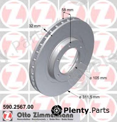  ZIMMERMANN part 590.2567.00 (590256700) Replacement part