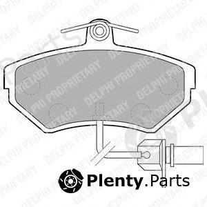  DELPHI part LP1631 Brake Pad Set, disc brake