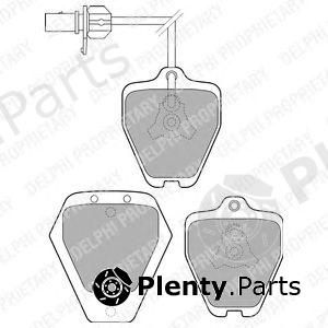  DELPHI part LP1760 Brake Pad Set, disc brake