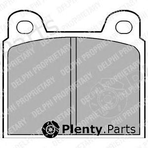  DELPHI part LP20 Brake Pad Set, disc brake