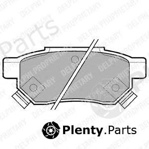  DELPHI part LP625 Brake Pad Set, disc brake