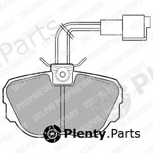  DELPHI part LP647 Brake Pad Set, disc brake