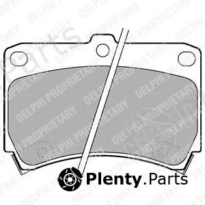  DELPHI part LP743 Brake Pad Set, disc brake