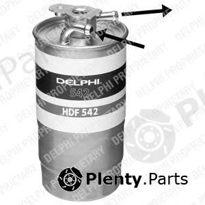  DELPHI part HDF542 Fuel filter