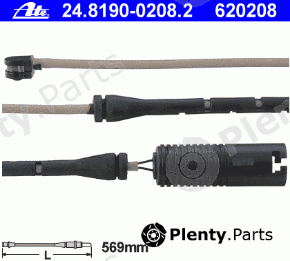  ATE part 24.8190-0208.2 (24819002082) Warning Contact, brake pad wear