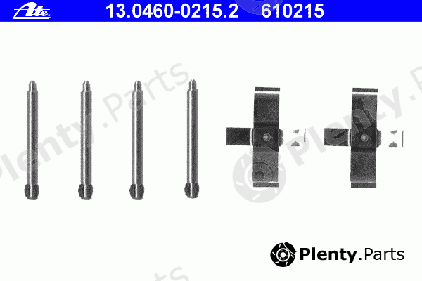  ATE part 13.0460-0215.2 (13046002152) Accessory Kit, disc brake pads