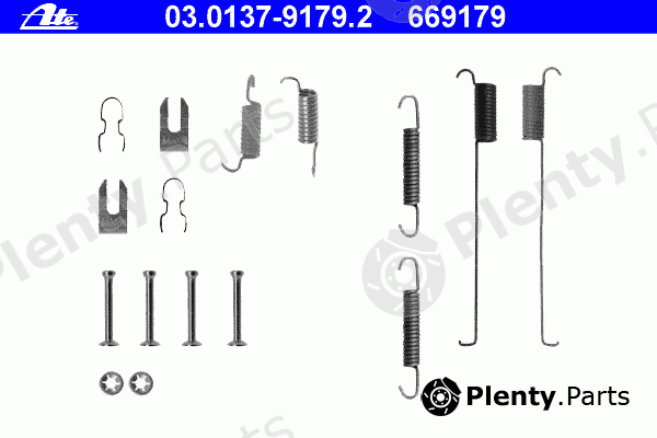  ATE part 03.0137-9179.2 (03013791792) Accessory Kit, brake shoes
