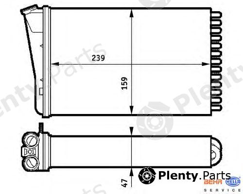  BEHR part 8FH351313-291 (8FH351313291) Heat Exchanger, interior heating